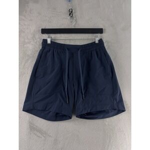 Lululemon Bowline Ripstop Shorts Mens Size Small Blue Performance Athletic